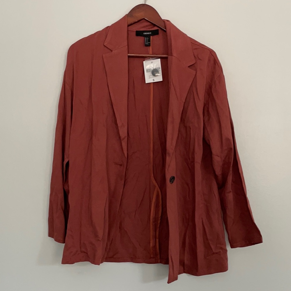 Forever 21 shirt/blazer brand new